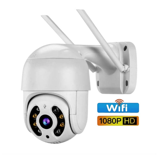 Video Camera Wi-Fi con Risoluzione in Full HD 1080P ( 4.0 Megapixel ) Visione notturna, installabile in ambienti esterni o interni