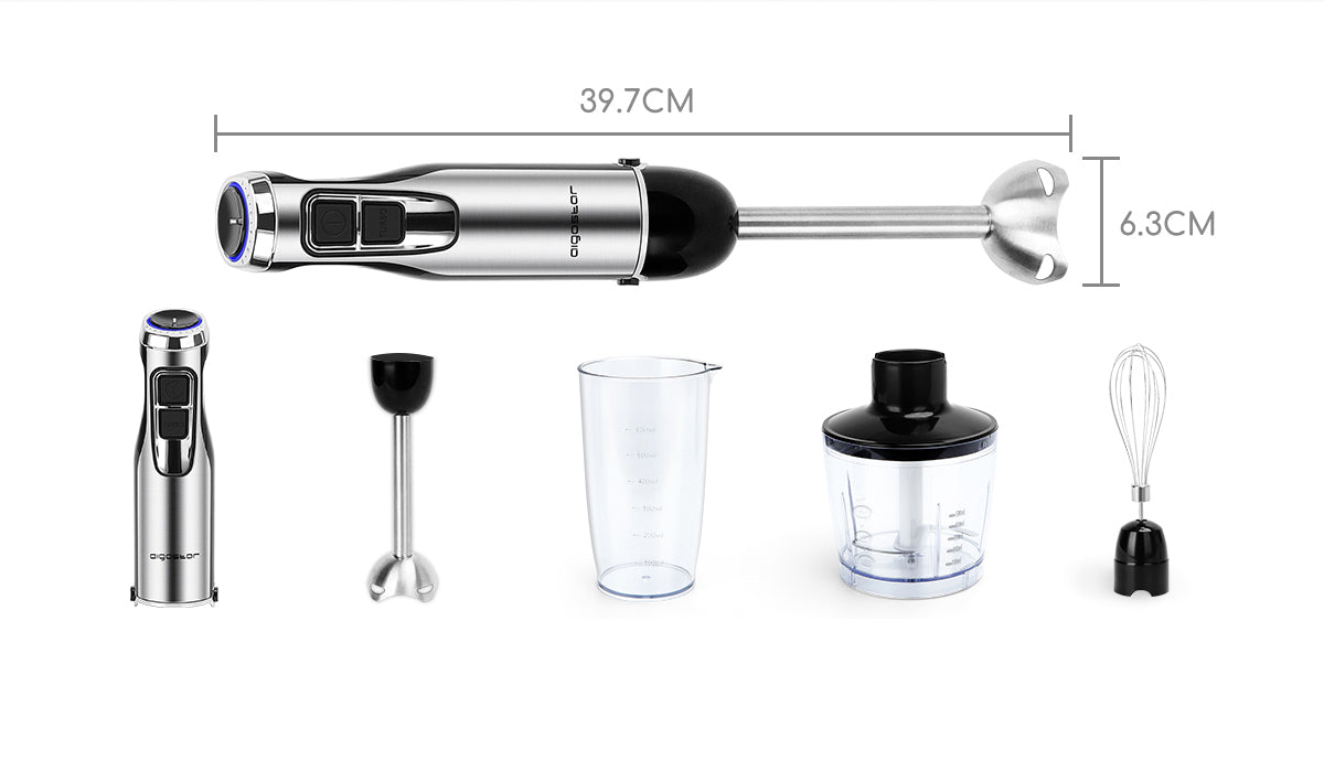 Hand blender set aigostar Set frullatore a immersione1000w